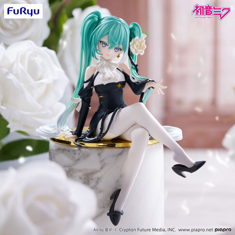 Hatsune Miku FuRyu Noodle Stopper Figure -Flower Fairy White Rose-