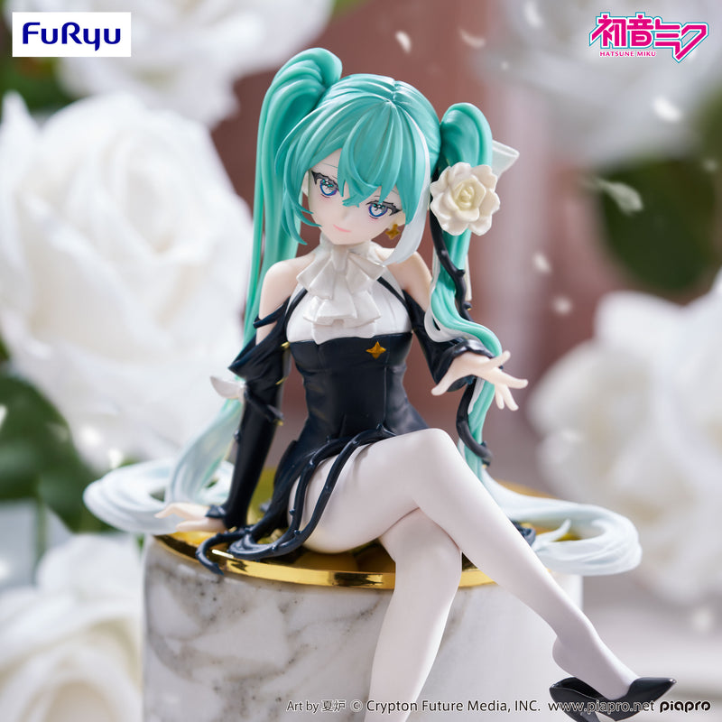 Hatsune Miku FuRyu Noodle Stopper Figure -Flower Fairy White Rose-