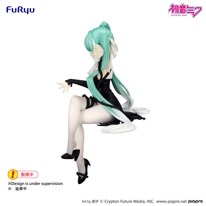 Hatsune Miku FuRyu Noodle Stopper Figure -Flower Fairy White Rose-