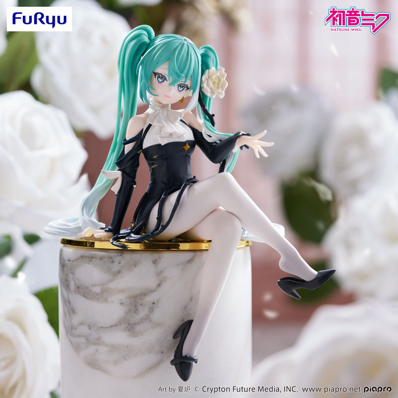 Hatsune Miku FuRyu Noodle Stopper Figure -Flower Fairy White Rose-