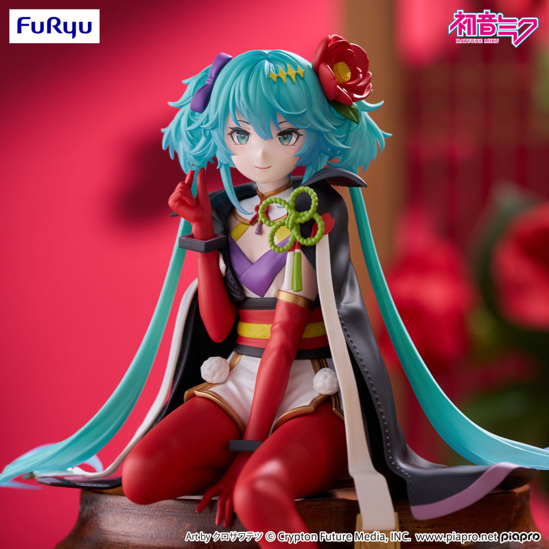 Hatsune Miku FuRyu Noodle Stopper Figure Hatsune Miku -Flower Fairy Camellia-