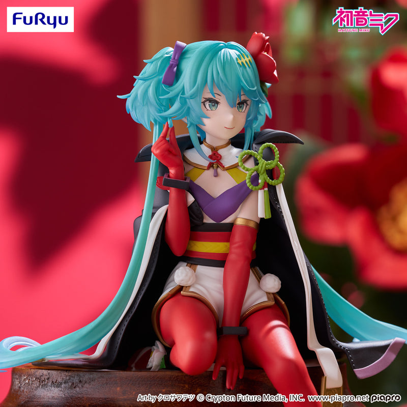 Hatsune Miku FuRyu Noodle Stopper Figure Hatsune Miku -Flower Fairy Camellia-