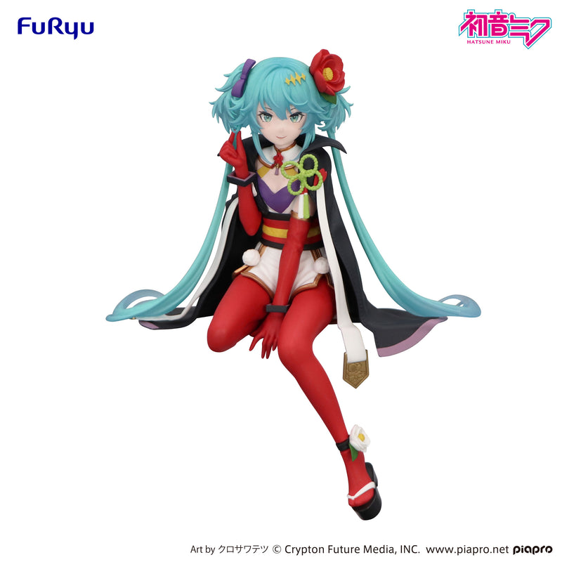 Hatsune Miku FuRyu Noodle Stopper Figure Hatsune Miku -Flower Fairy Camellia-