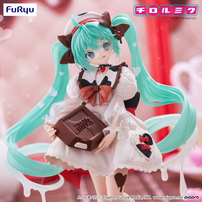 Hatsune Miku×TIROL CHOCO FuRyu Trio-Try-iT Figure Hatsune Miku×TIROL CHOCO Milk ver.