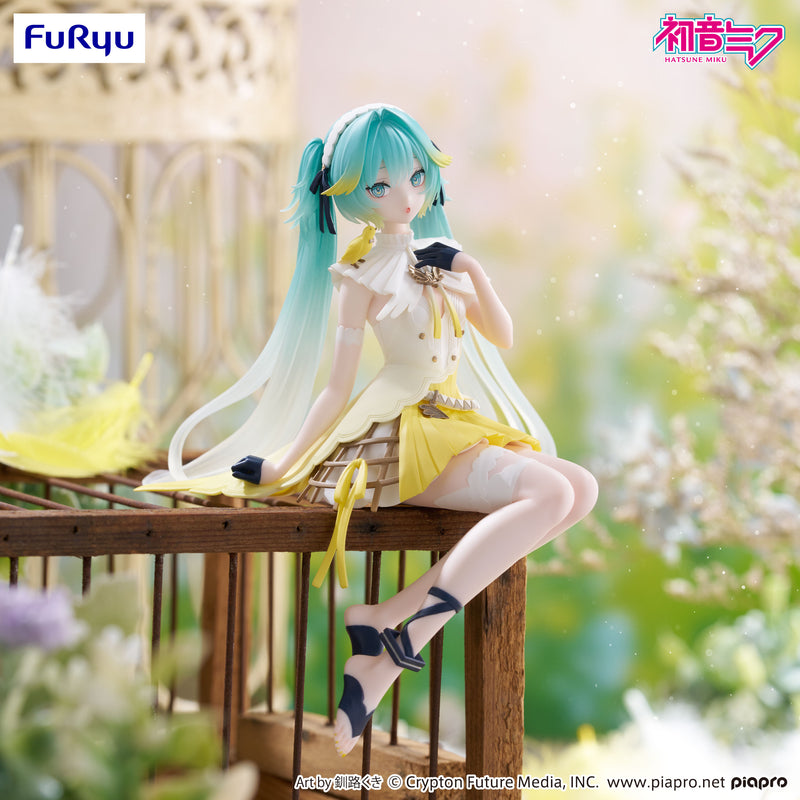 Hatsune Miku FuRyu Noodle Stopper Figure Hatsune Miku -Canary Bird-