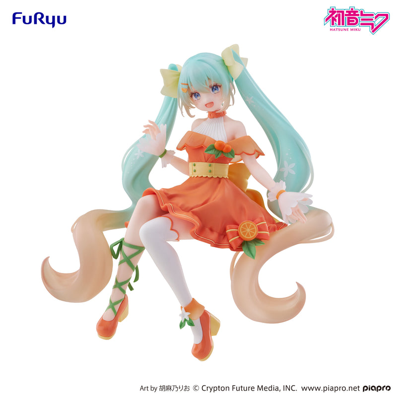Hatsune Miku FuRyu Noodle Stopper Figure Hatsune Miku -Citrus ver.-