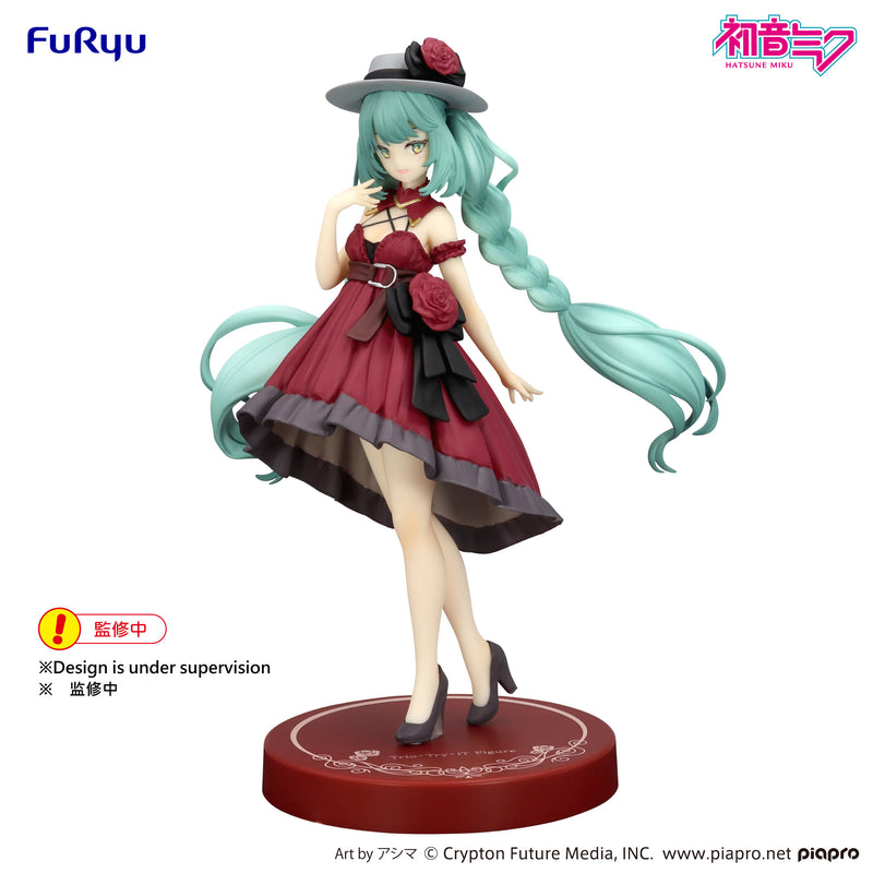 Hatsune Miku FuRyu Trio-Try-iT Figure Outing Dress Red Color ver.