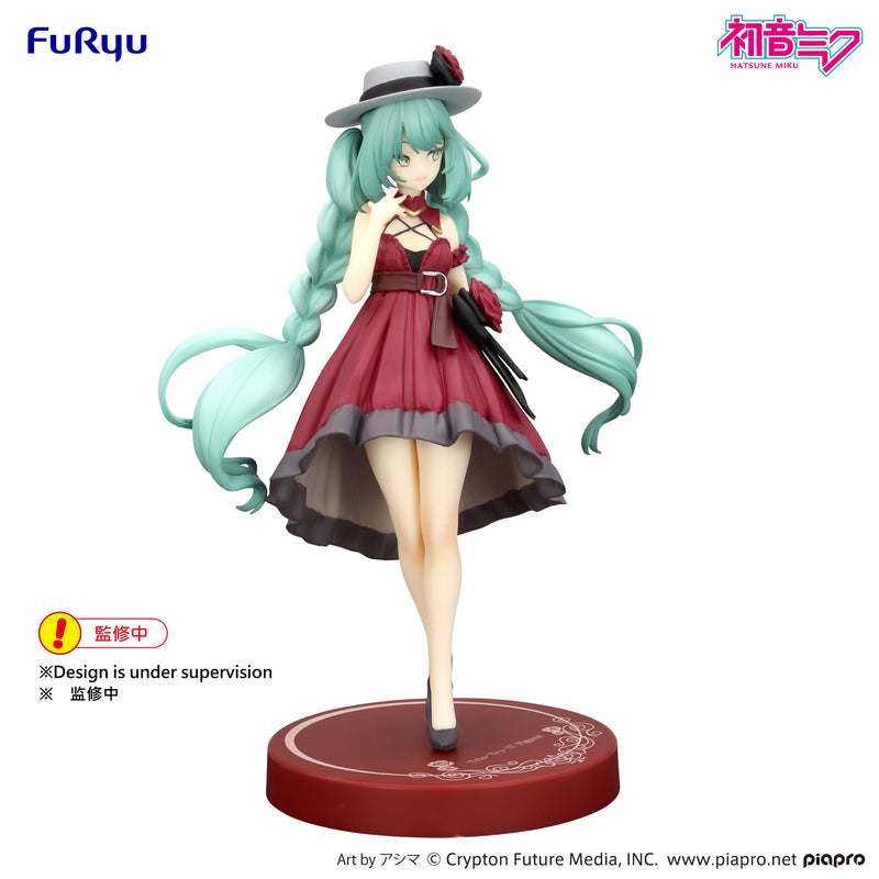 Hatsune Miku FuRyu Trio-Try-iT Figure Outing Dress Red Color ver.