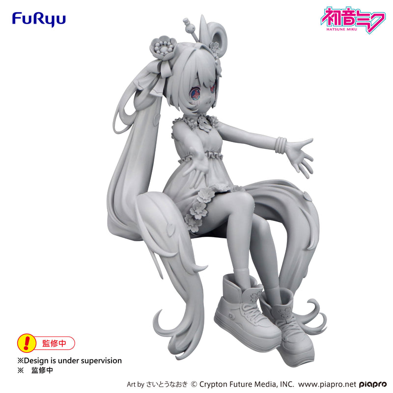 Hatsune Miku FuRyu Noodle Stopper Figure Hatsune Miku 10th Anniversary