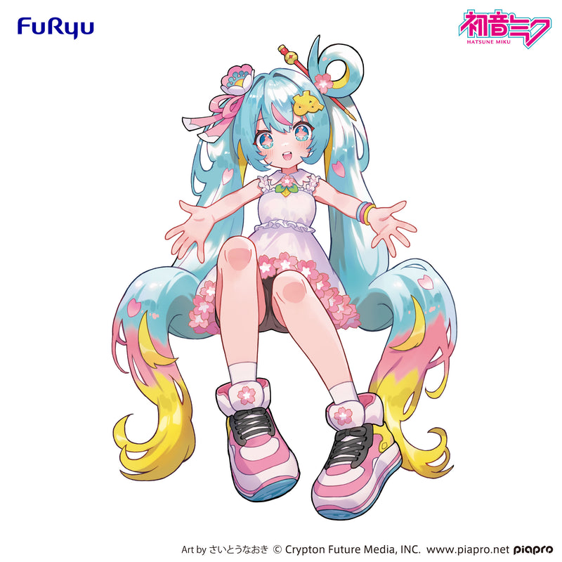 Hatsune Miku FuRyu Noodle Stopper Figure Hatsune Miku 10th Anniversary