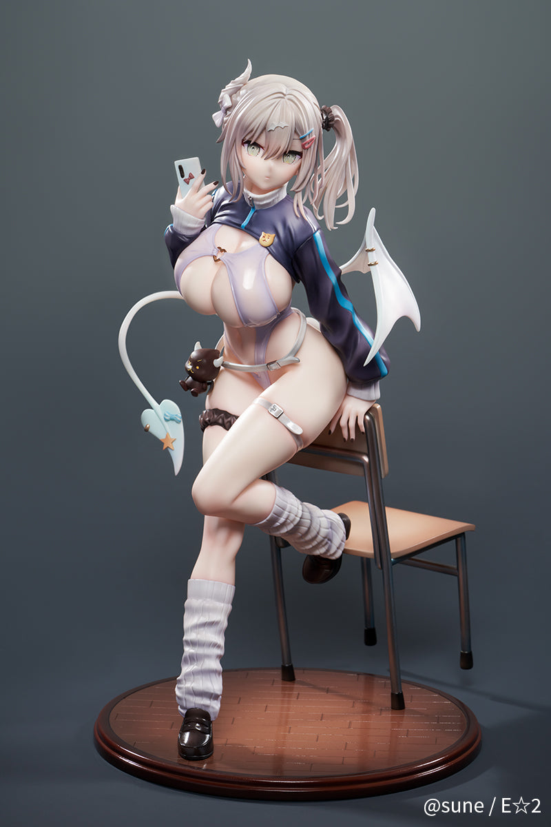 illustration by Sune HobbyChaton Yuki Shinomiya (Silent Gal Succubus)