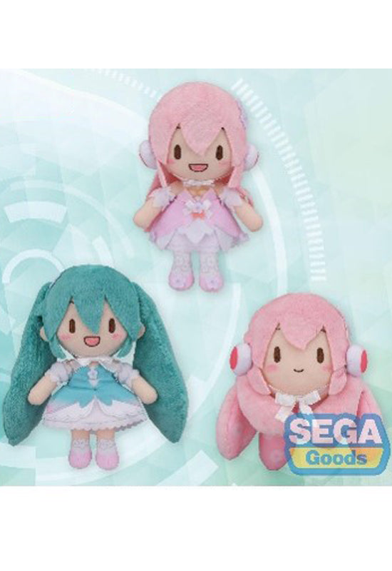 Vocaloid SEGA Fuwapetit Series Plush Hatsune Miku & Megurine Luka