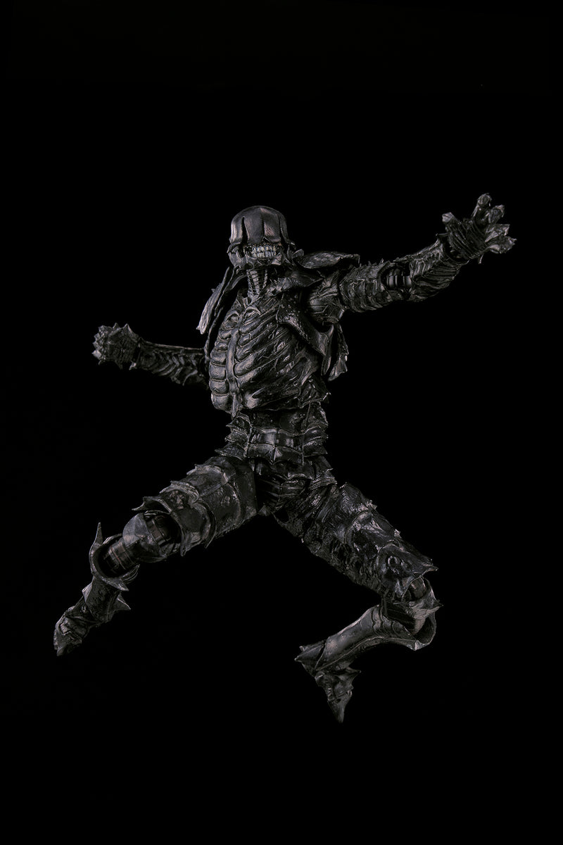 ABARA: T.E.S.T × UNION CREATIVE 1/12 Black Gaunas Kudou Denji & Nayuta Action Figures