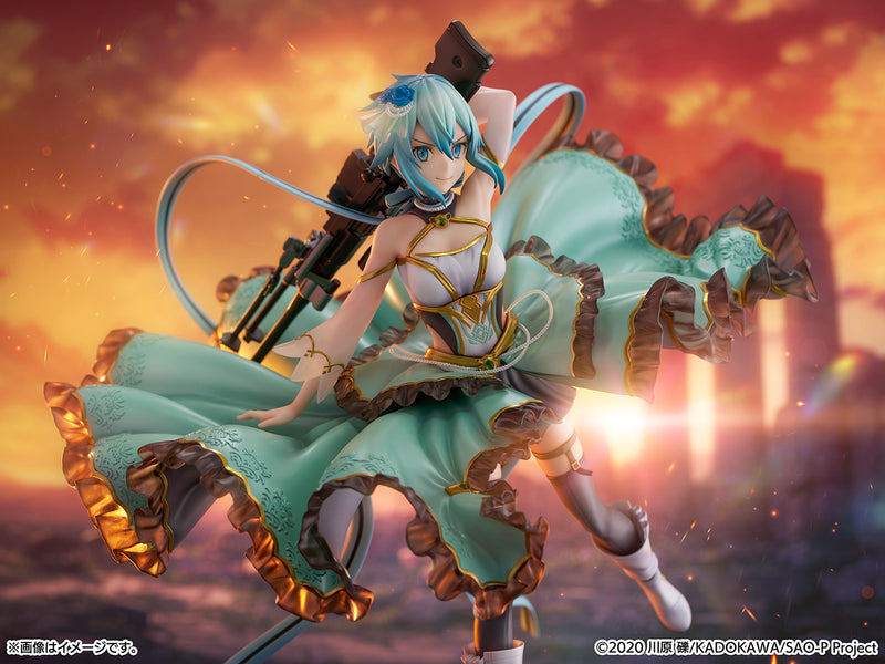 Sword Art Online Shibuya Scrumble Figure Sinon -Crystal Dress Ver.-