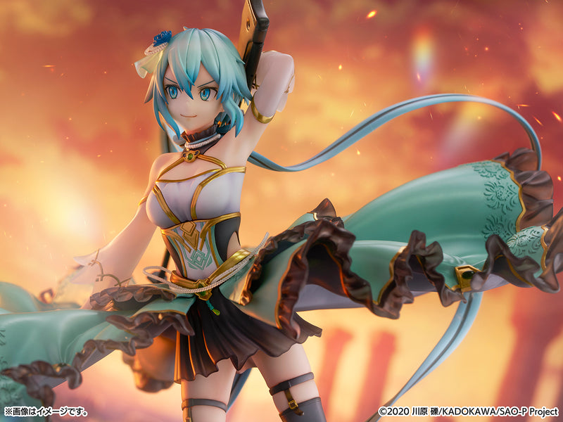 Sword Art Online Shibuya Scrumble Figure Sinon -Crystal Dress Ver.-