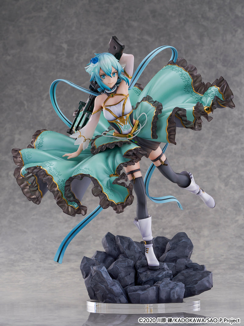 Sword Art Online Shibuya Scrumble Figure Sinon -Crystal Dress Ver.-