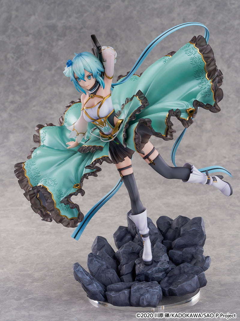 Sword Art Online Shibuya Scrumble Figure Sinon -Crystal Dress Ver.-