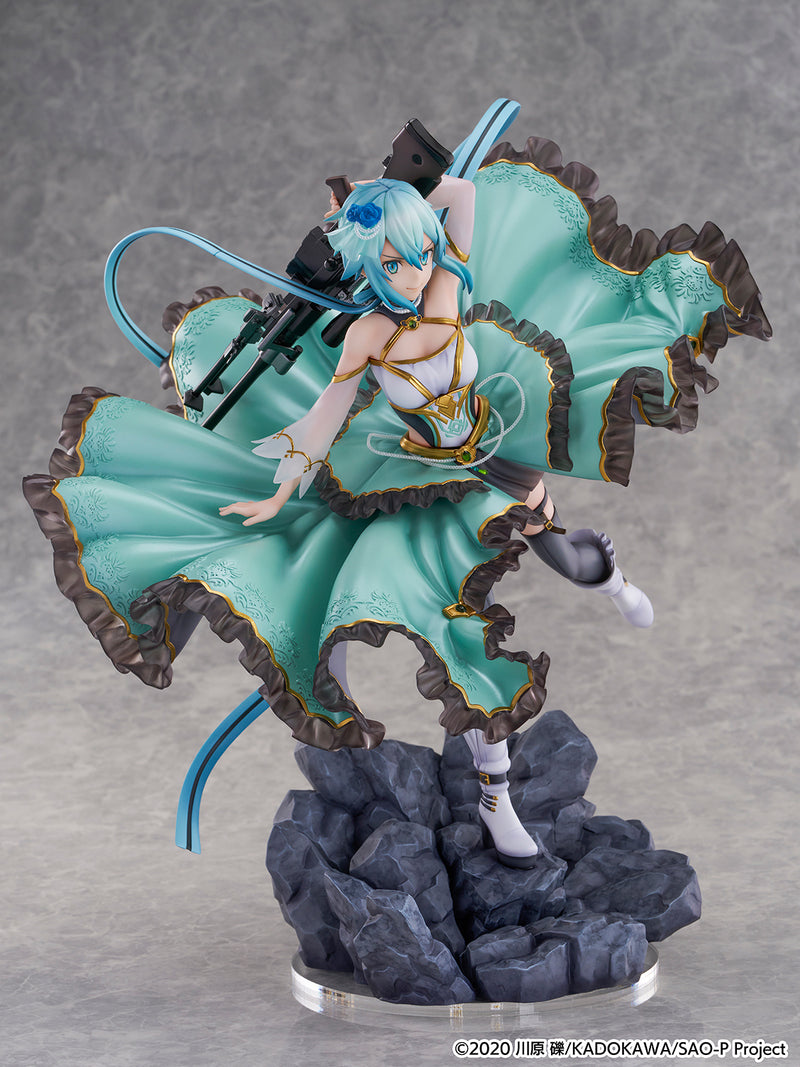 Sword Art Online Shibuya Scrumble Figure Sinon -Crystal Dress Ver.-