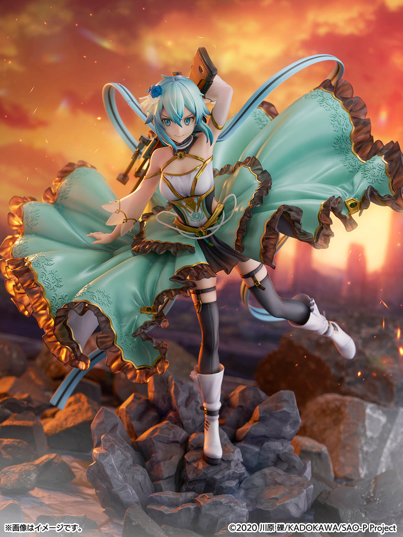 Sword Art Online Shibuya Scrumble Figure Sinon -Crystal Dress Ver.-