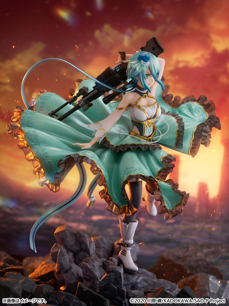 Sword Art Online Shibuya Scrumble Figure Sinon -Crystal Dress Ver.-