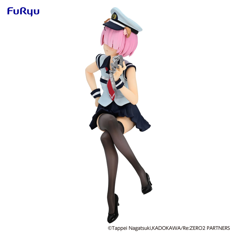 Re:ZERO -Starting Life in Another World-　FuRyu　Noodle Stopper Figure Ram Police Officer Cap with Dog Ears