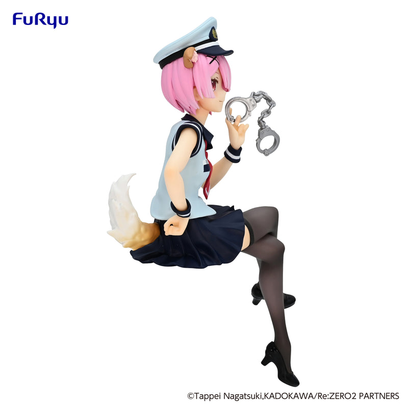 Re:ZERO -Starting Life in Another World-　FuRyu　Noodle Stopper Figure Ram Police Officer Cap with Dog Ears