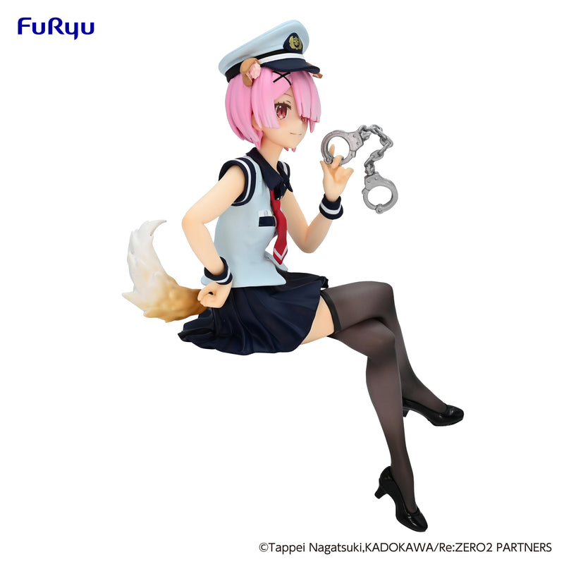 Re:ZERO -Starting Life in Another World-　FuRyu　Noodle Stopper Figure Ram Police Officer Cap with Dog Ears