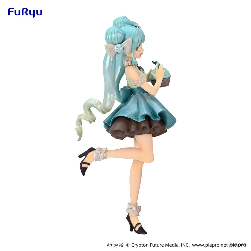 Hatsune Miku FuRyu SweetSweets Series Figure Hatsune Miku Chocolate Mint Pearl Color