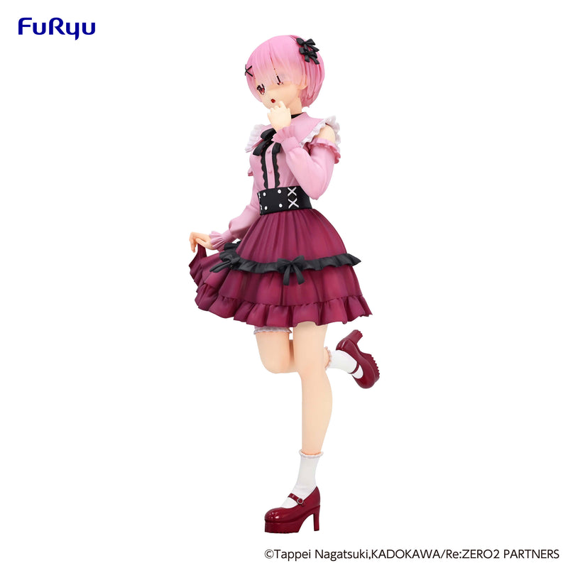 Re:ZERO -Starting Life in Another World- FuRyu Trio-Try-iT Figure Ram Girly Outfit
