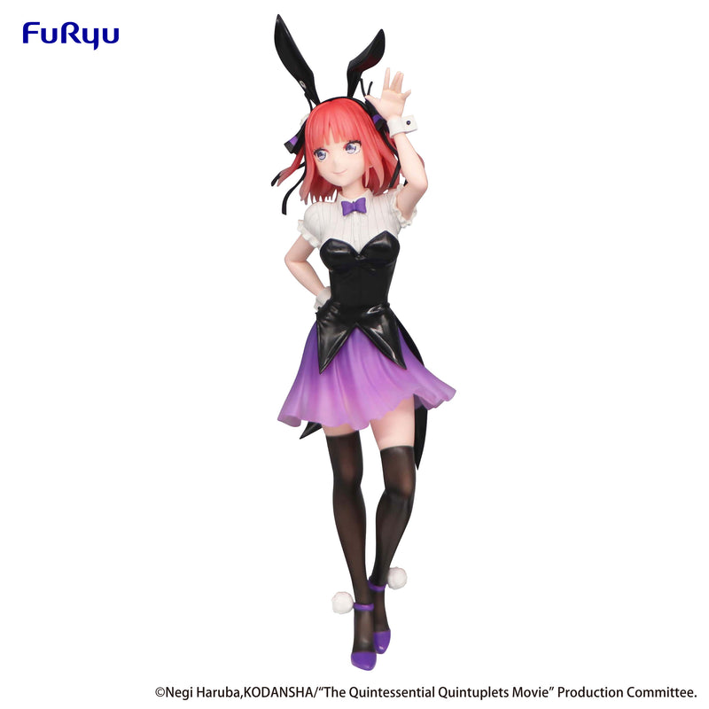 The Quintessential Quintuplets Movie FuRyu Trio-Try-iT Figure Nino Nakano Bunnies ver.