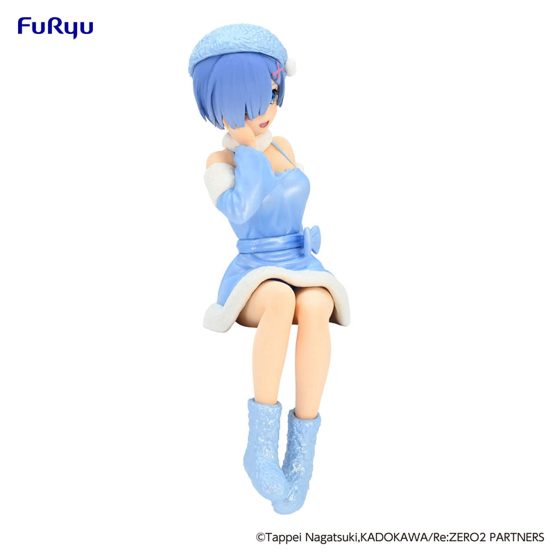 Re:ZERO -Starting Life in Another World-　FuRyu　Noodle Stopper Figure Rem Snow Princess Pearl Color ver.