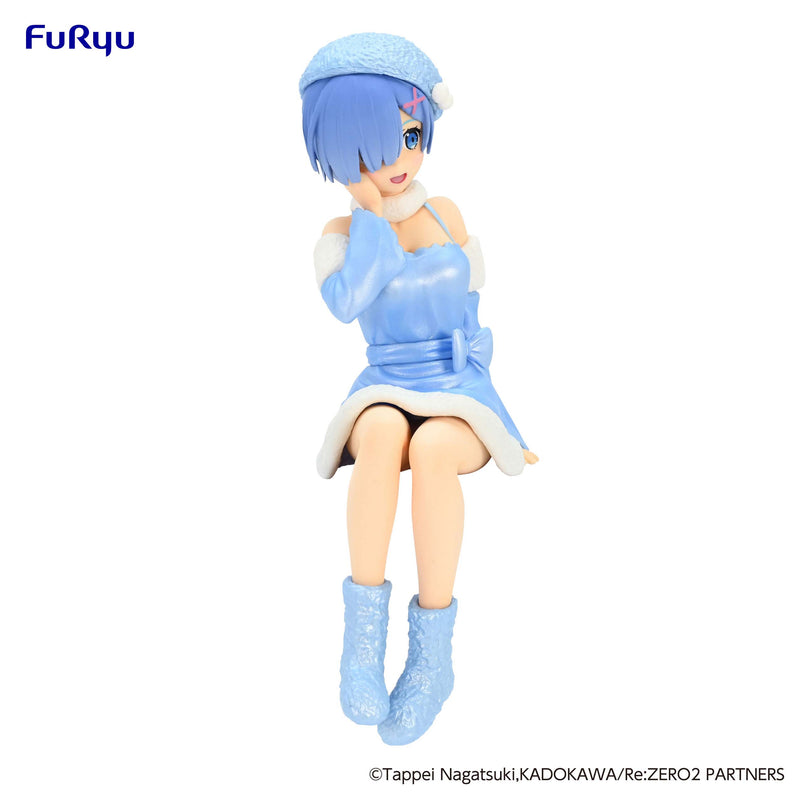 Re:ZERO -Starting Life in Another World-　FuRyu　Noodle Stopper Figure Rem Snow Princess Pearl Color ver.