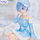 Re:ZERO -Starting Life in Another World-　FuRyu　Noodle Stopper Figure Rem Snow Princess Pearl Color ver.