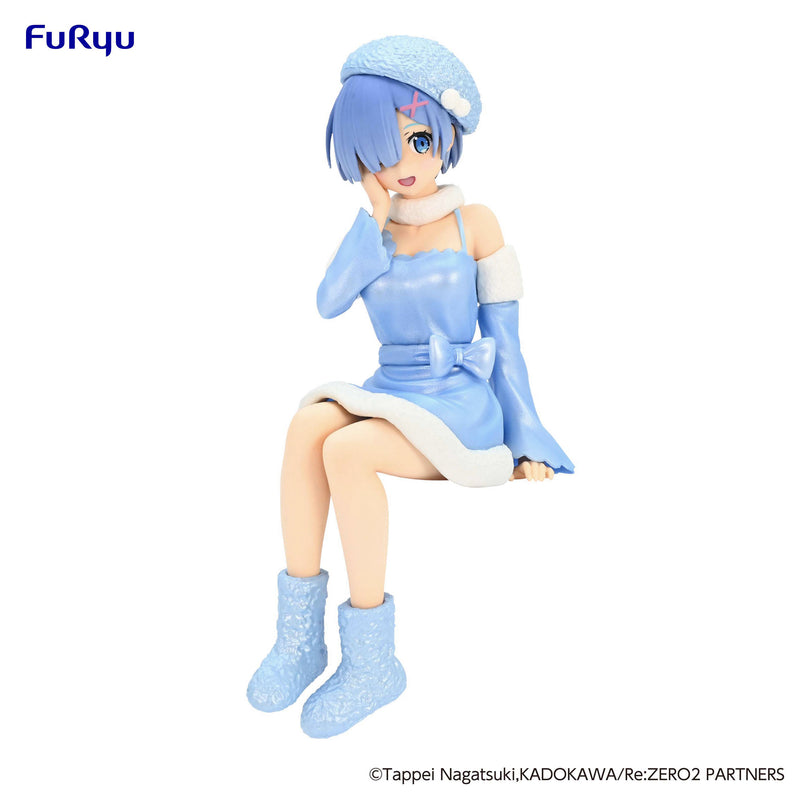 Re:ZERO -Starting Life in Another World-　FuRyu　Noodle Stopper Figure Rem Snow Princess Pearl Color ver.