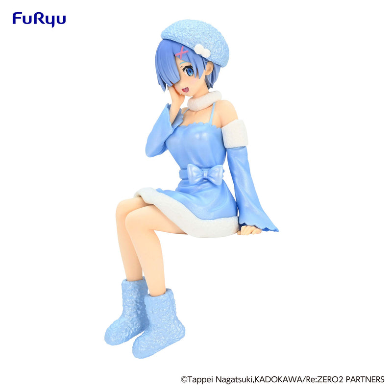 Re:ZERO -Starting Life in Another World-　FuRyu　Noodle Stopper Figure Rem Snow Princess Pearl Color ver.
