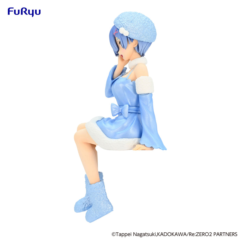 Re:ZERO -Starting Life in Another World-　FuRyu　Noodle Stopper Figure Rem Snow Princess Pearl Color ver.