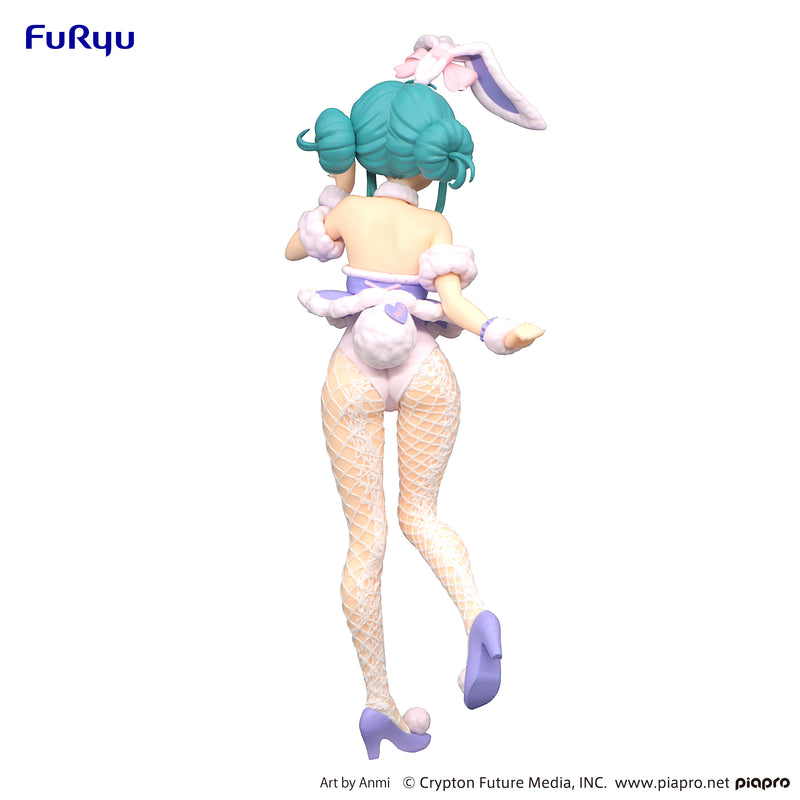 Hatsune Miku　FuRyu　BiCute Bunnies Figure White Rabbit Purple Color ver.