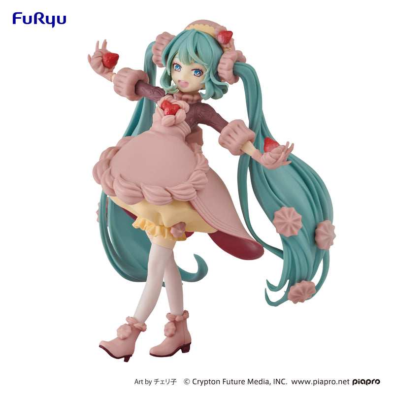 Hatsune Miku FURYU SweetSweets Series Figure -Strawberry Chocolate Short-