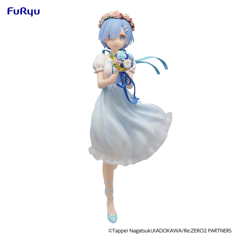 Re:ZERO -Starting Life in Another World- FURYU Trio-Try-iT Figure -Rem Bridesmaid-