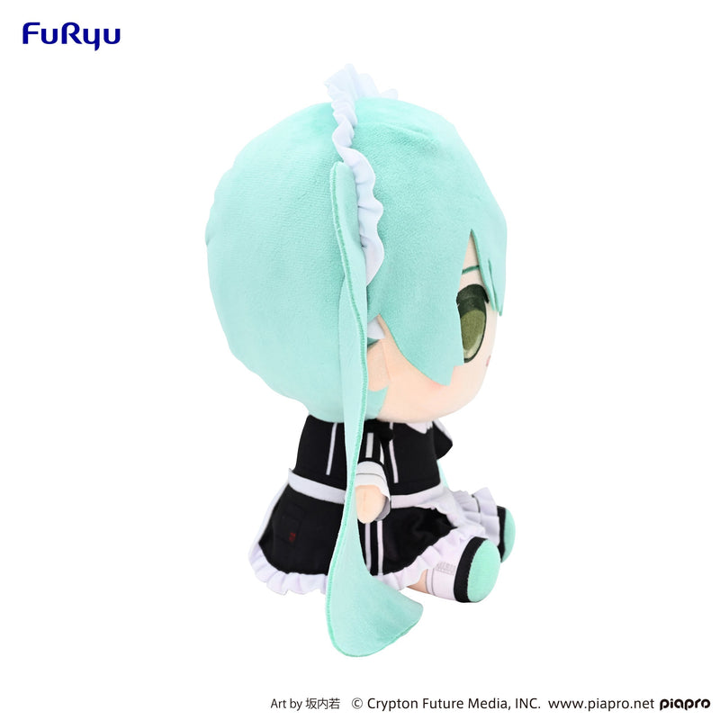 Hatsune Miku FURYU  KYURUMARU Big Plush Toy -Sporty Maid-