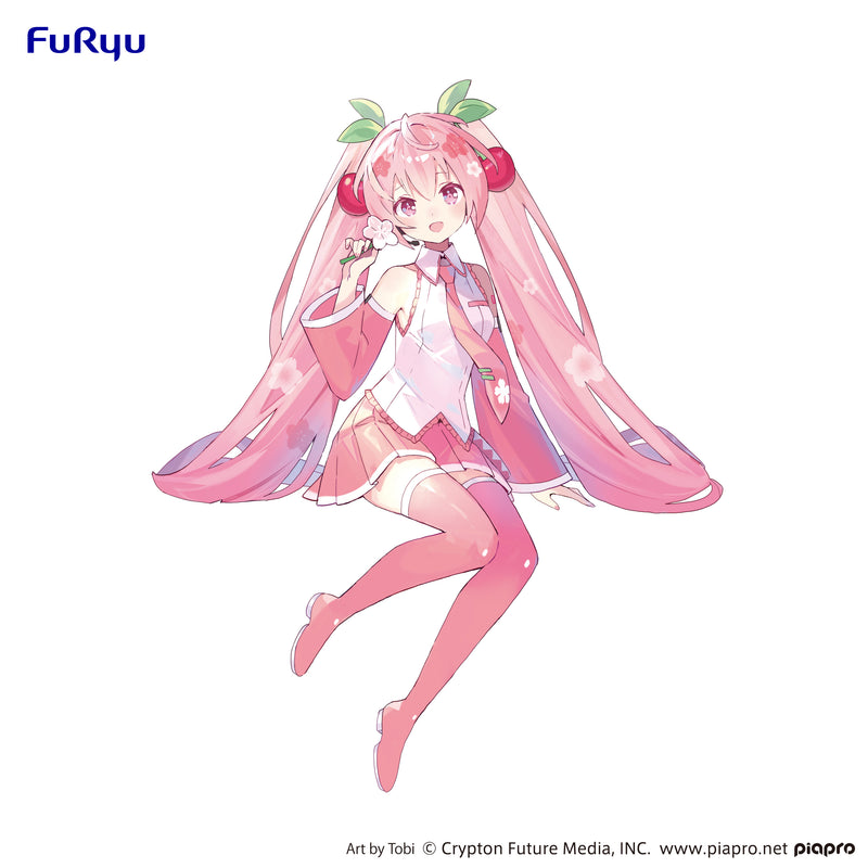 Hatsune Miku FuRyu Noodle Stopper Figure Sakura Miku 2024