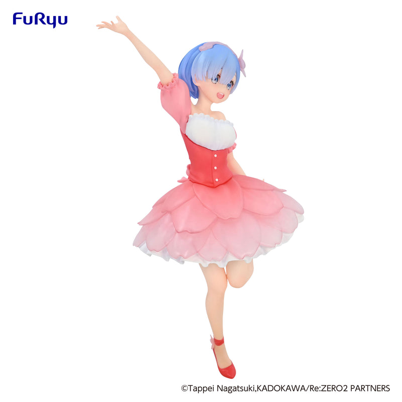 Re:ZERO -Starting Life in Another World- FuRyu Trio-Try-iT Figure Rem Cherry Blossom