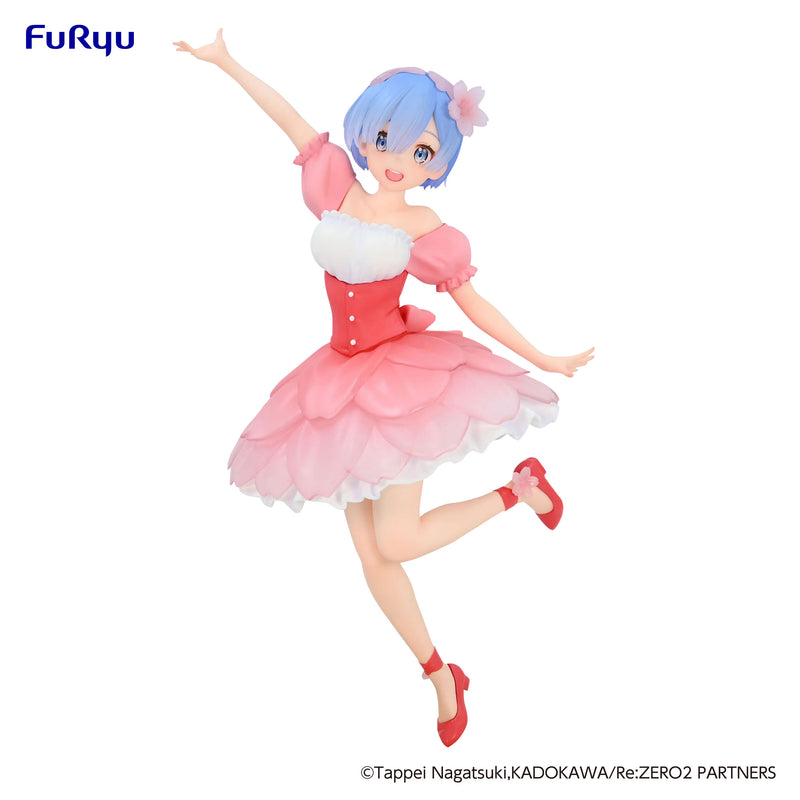 Re:ZERO -Starting Life in Another World- FuRyu Trio-Try-iT Figure Rem Cherry Blossom