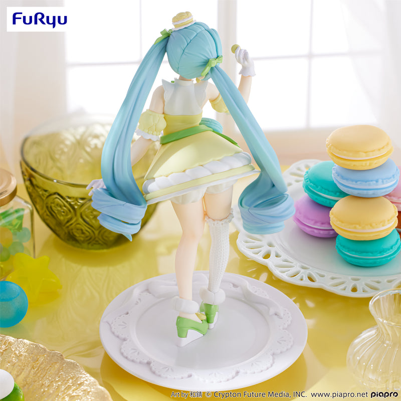 Hatsune Miku FuRyu Exceed Creative Figure SweetSweets Series Macaroon Citron Color ver.