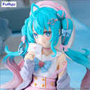 Hatsune Miku FuRyu Noodle Stopper Figure -Love Sailor Grey Color ver.-