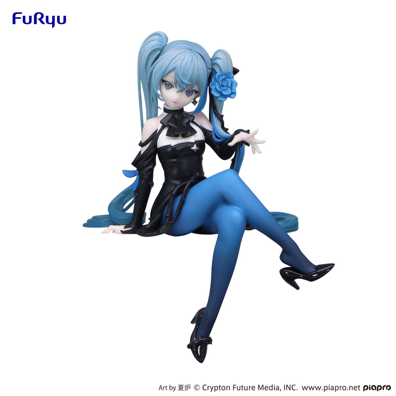 Hatsune Miku　FuRyu Noodle Stopper Figure Blue Rose