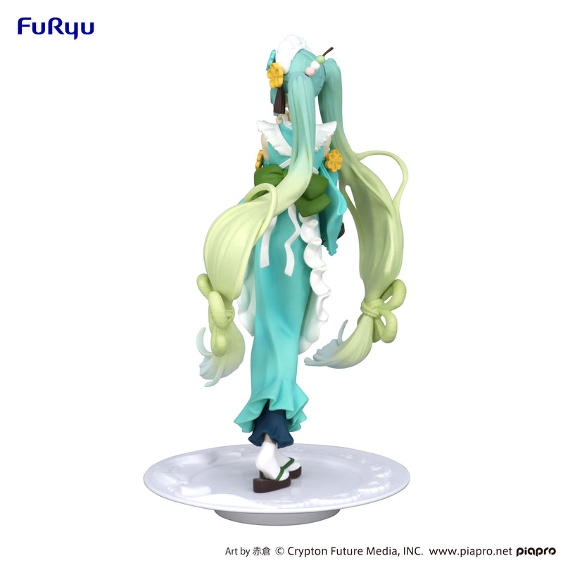 Hatsune Miku　FuRyu Exceed Creative Figure Matcha Green Tea Parfait Mint ver.