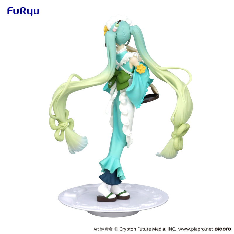 Hatsune Miku　FuRyu Exceed Creative Figure Matcha Green Tea Parfait Mint ver.