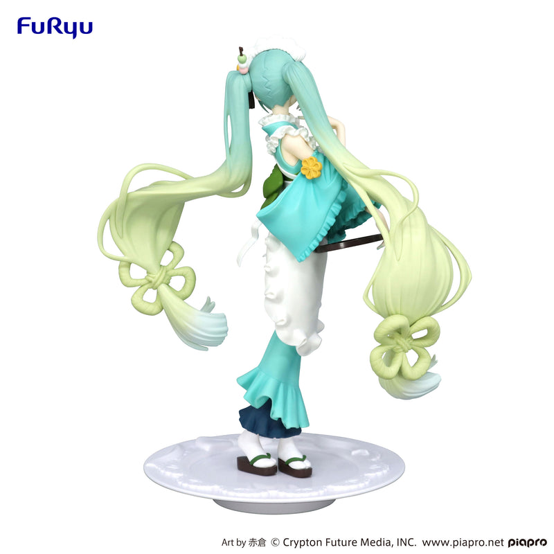 Hatsune Miku　FuRyu Exceed Creative Figure Matcha Green Tea Parfait Mint ver.