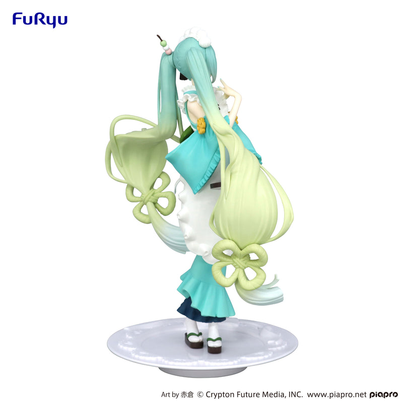 Hatsune Miku　FuRyu Exceed Creative Figure Matcha Green Tea Parfait Mint ver.